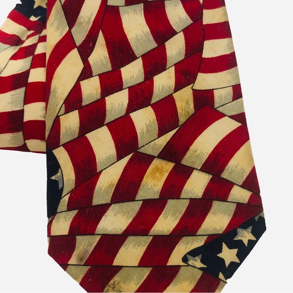 American Flag Tie - Picture 5 of 11